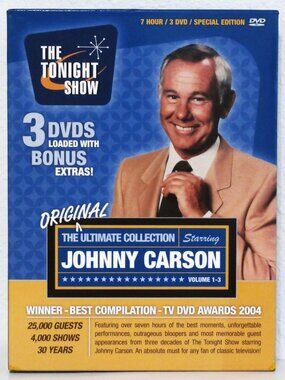 The Tonight Show DVD Set THE ORIGINAL ULLTIMATE COLLECTION JOHNNY CARSON